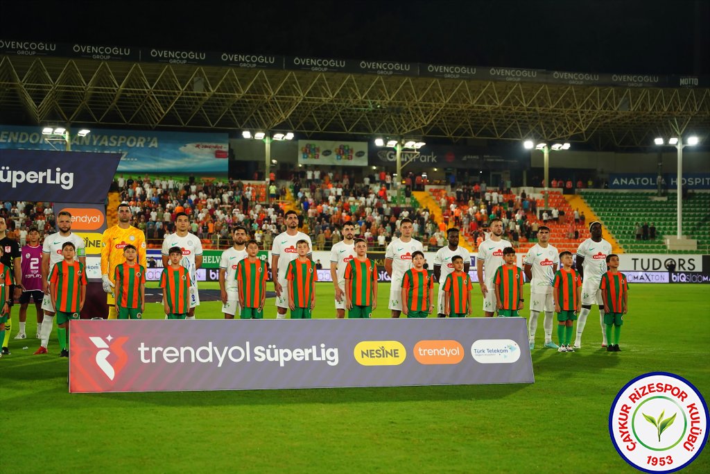 CORENDON ALANYASPOR 0 - 0 ÇAYKUR RİZESPOR A.Ş.