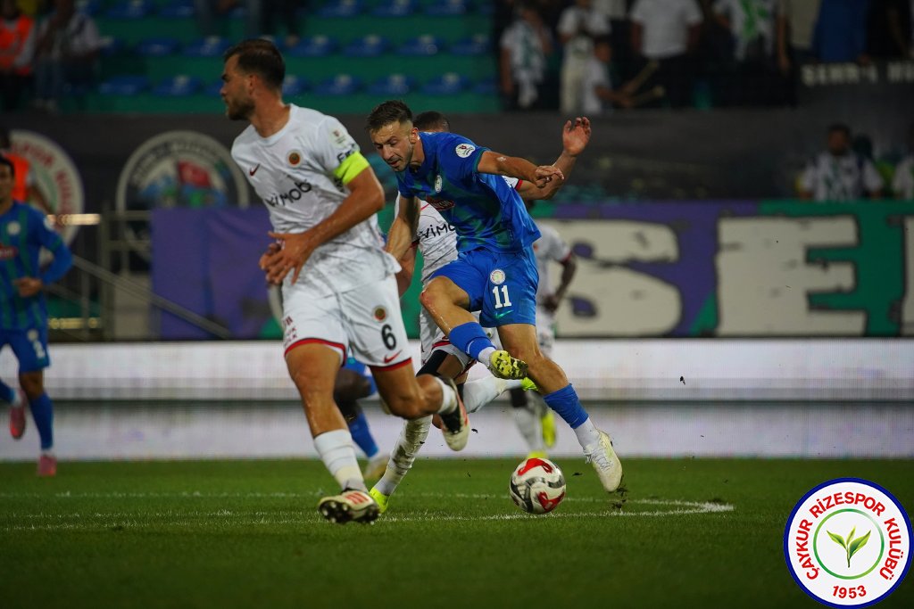 ÇAYKUR RİZESPOR 1 - 0 GENÇLERBİRLİĞİ