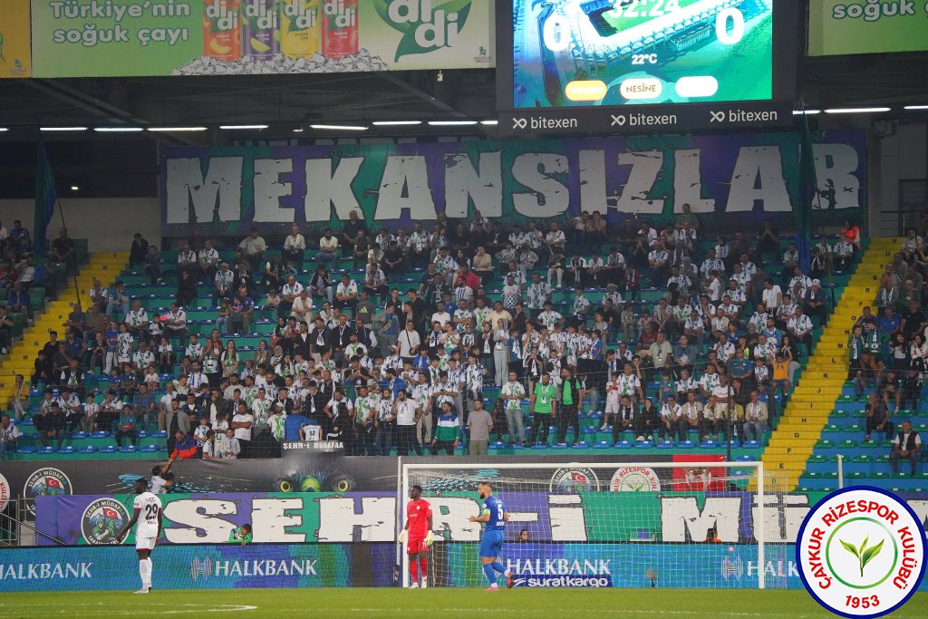 ÇAYKUR RİZESPOR 1 - 0 GENÇLERBİRLİĞİ