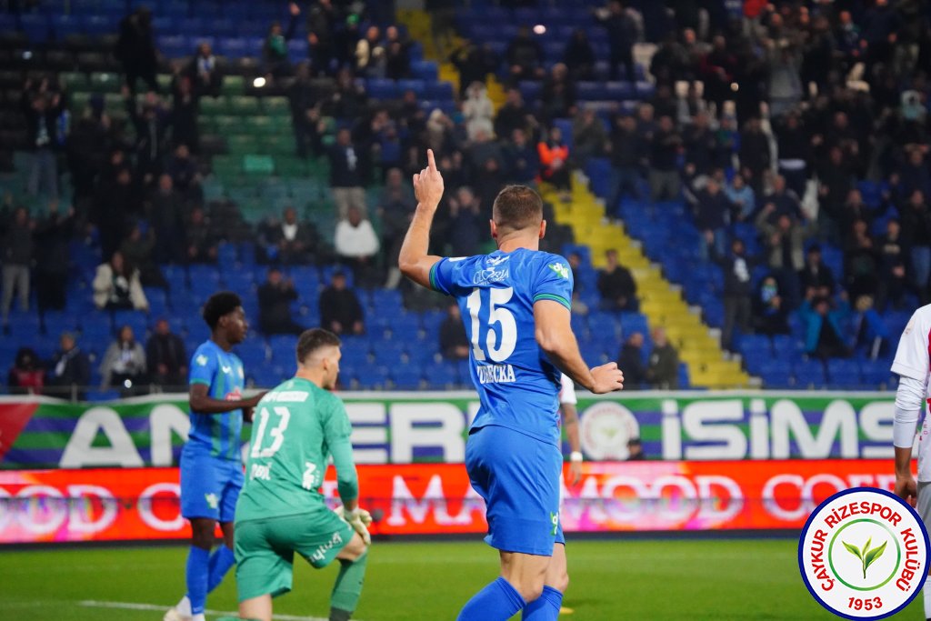 ÇAYKUR RİZESPOR A.Ş. 1 - 0 MISIRLI.COM.TR FATİH KARAGÜMRÜK