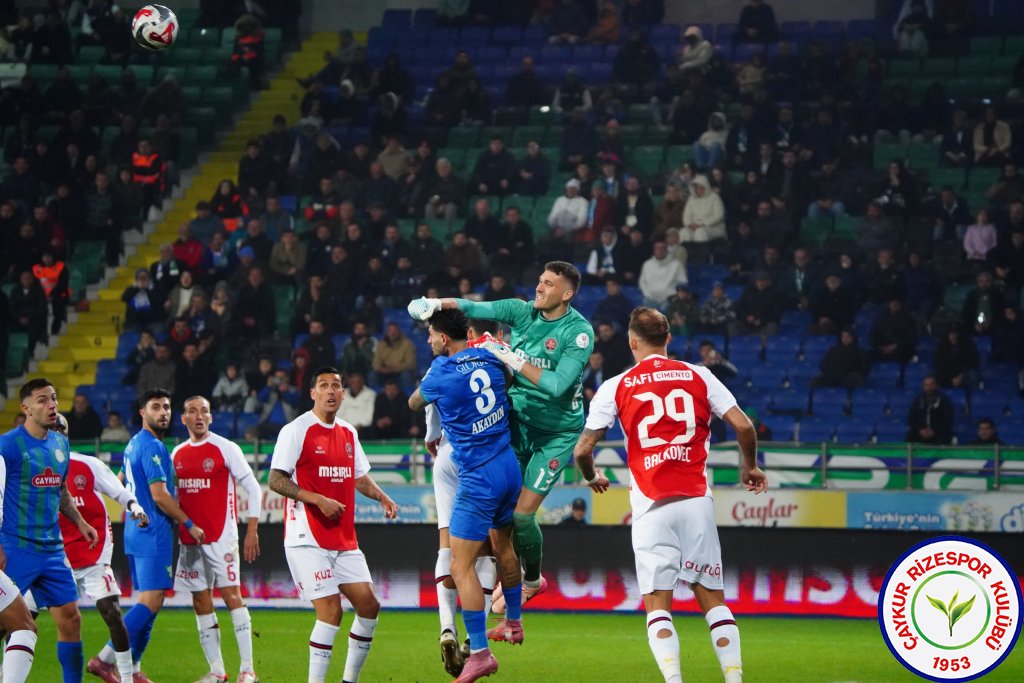 ÇAYKUR RİZESPOR A.Ş. 1 - 0 MISIRLI.COM.TR FATİH KARAGÜMRÜK