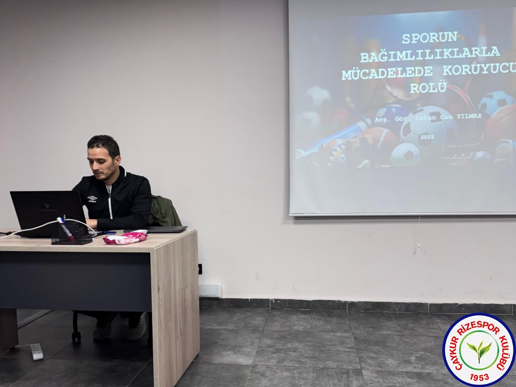 Kulübümüzden Bağımlılıkla Mücadelede Örnek Eğitim