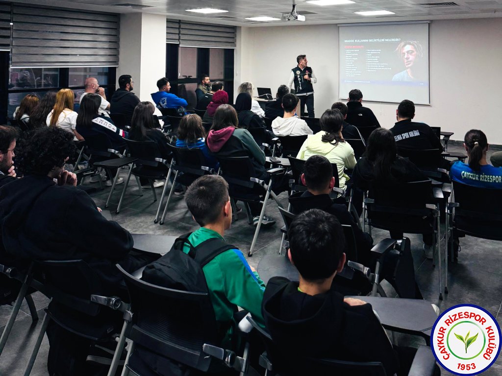 Kulübümüzden Bağımlılıkla Mücadelede Örnek Eğitim