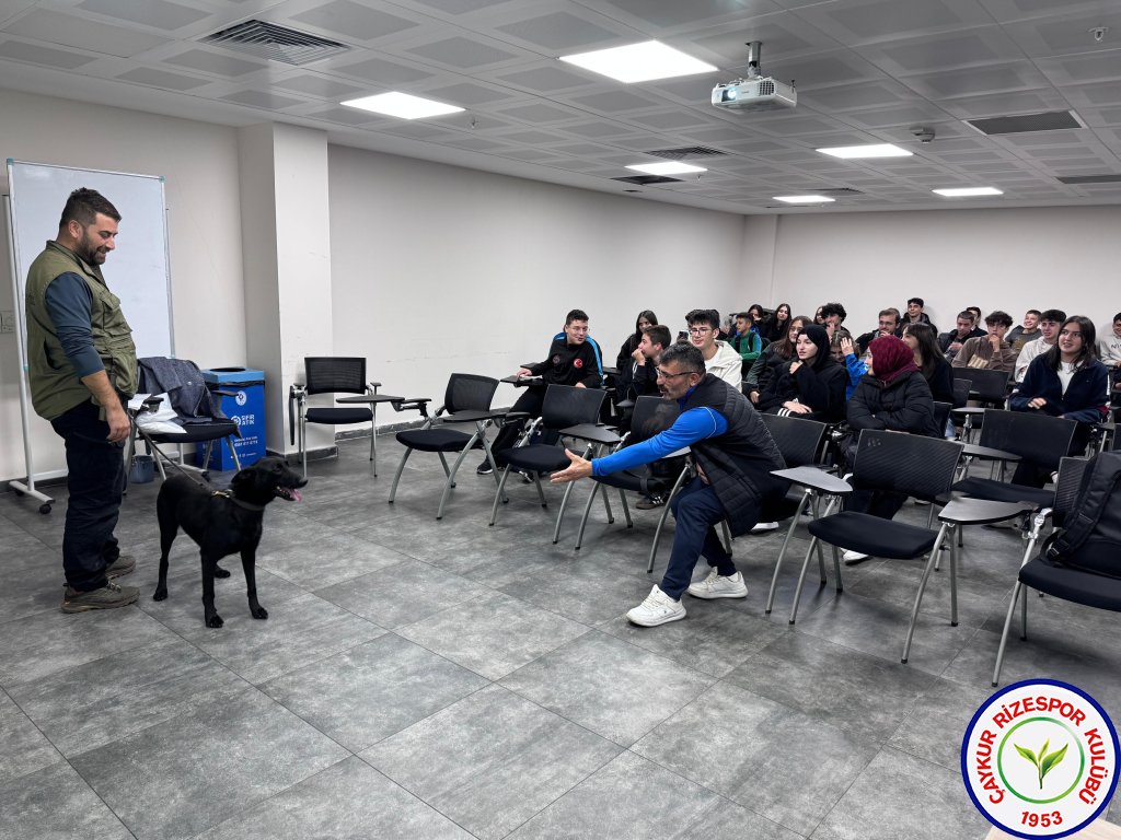 Kulübümüzden Bağımlılıkla Mücadelede Örnek Eğitim