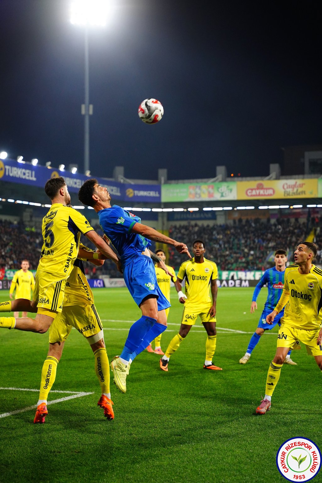 ÇAYKUR RİZESPOR 2 - 5 FENERBAHÇE