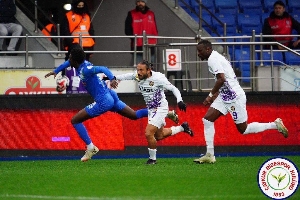 ÇAYKUR RİZESPOR 3 - 0 İKAS EYÜPSPOR