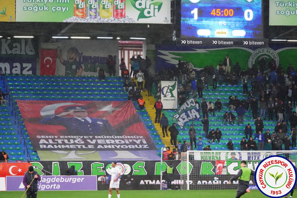 ÇAYKUR RİZESPOR 3 - 0 İKAS EYÜPSPOR