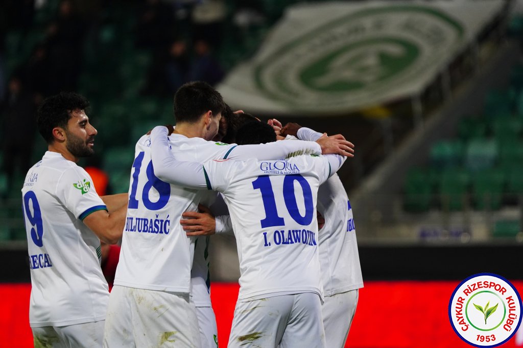 ÇAYKUR RİZESPOR A.Ş. 5-2 GAZİANTEP FUTBOL KULÜBÜ A.Ş.