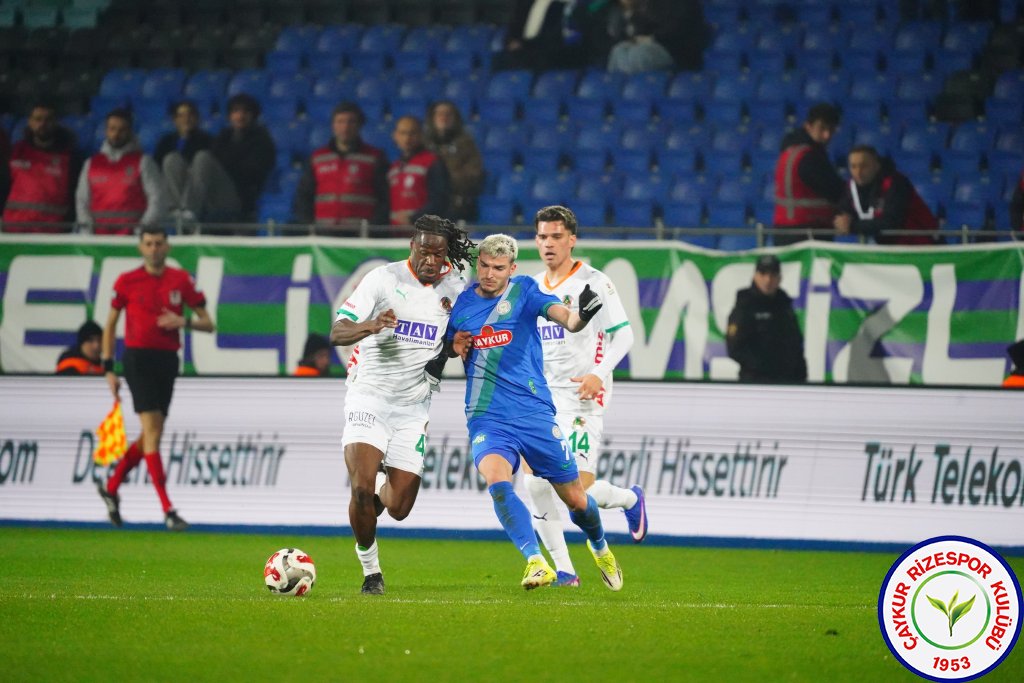 ÇAYKUR RİZESPOR A.Ş. 1 - 1 CORENDON ALANYASPOR