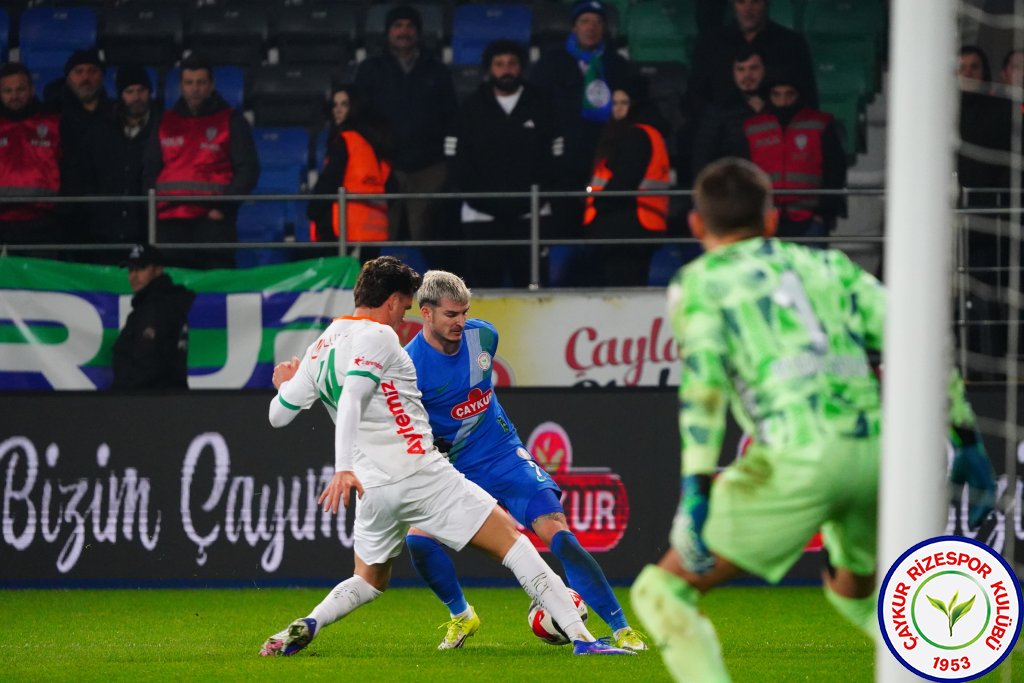 ÇAYKUR RİZESPOR A.Ş. 1 - 1 CORENDON ALANYASPOR
