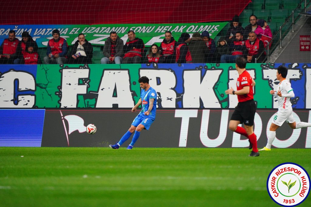 ÇAYKUR RİZESPOR A.Ş. 1 - 1 CORENDON ALANYASPOR