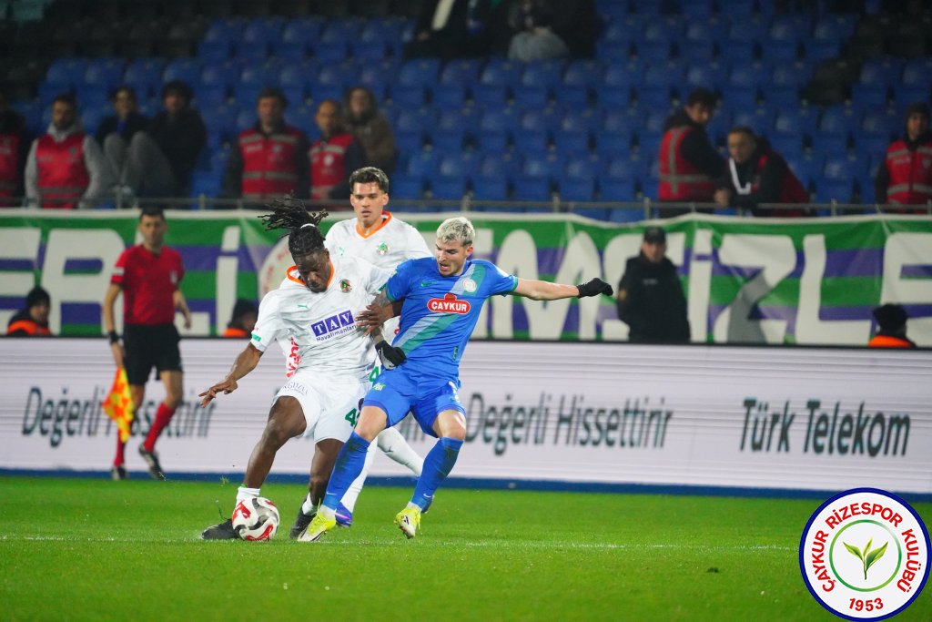 ÇAYKUR RİZESPOR A.Ş. 1 - 1 CORENDON ALANYASPOR