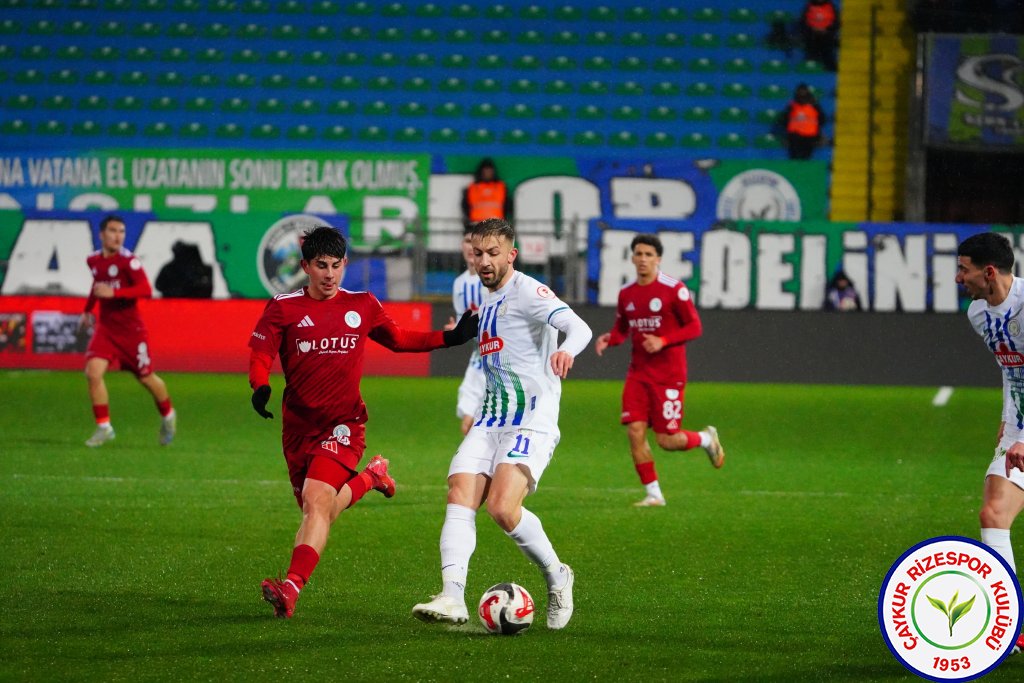 ÇAYKUR RİZESPOR A.Ş. 1-1 BEYOĞLU YENİ ÇARŞI SPOR FAALİYETLERİ A.Ş.