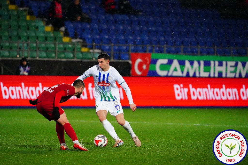 ÇAYKUR RİZESPOR A.Ş. 1-1 BEYOĞLU YENİ ÇARŞI SPOR FAALİYETLERİ A.Ş.