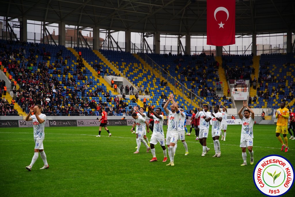 NATURA DÜNYASI GENÇLERBİRLİĞİ 2 - 2 ÇAYKUR RİZESPOR A.Ş.
