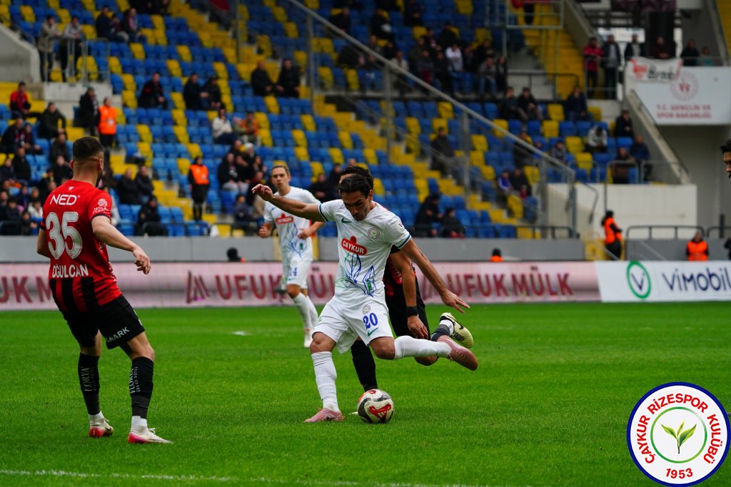 NATURA DÜNYASI GENÇLERBİRLİĞİ 2 - 2 ÇAYKUR RİZESPOR A.Ş.