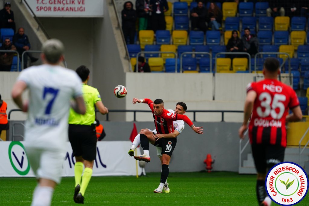 NATURA DÜNYASI GENÇLERBİRLİĞİ 2 - 2 ÇAYKUR RİZESPOR A.Ş.