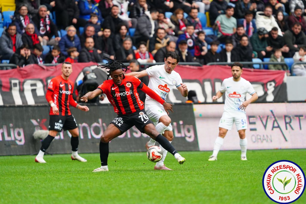 NATURA DÜNYASI GENÇLERBİRLİĞİ 2 - 2 ÇAYKUR RİZESPOR A.Ş.