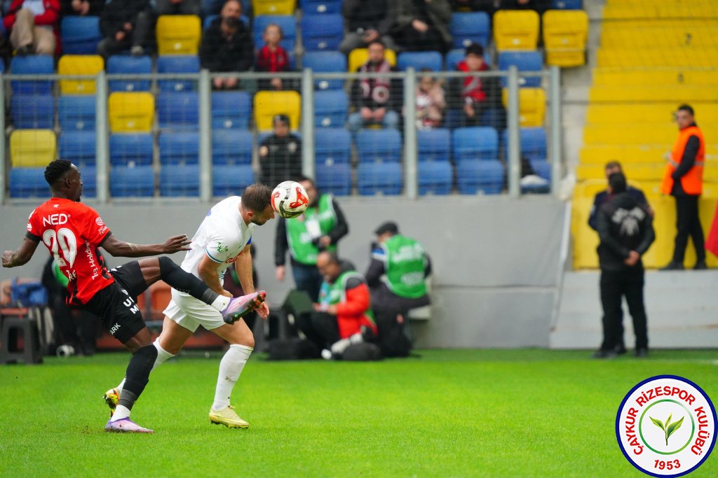 NATURA DÜNYASI GENÇLERBİRLİĞİ 2 - 2 ÇAYKUR RİZESPOR A.Ş.