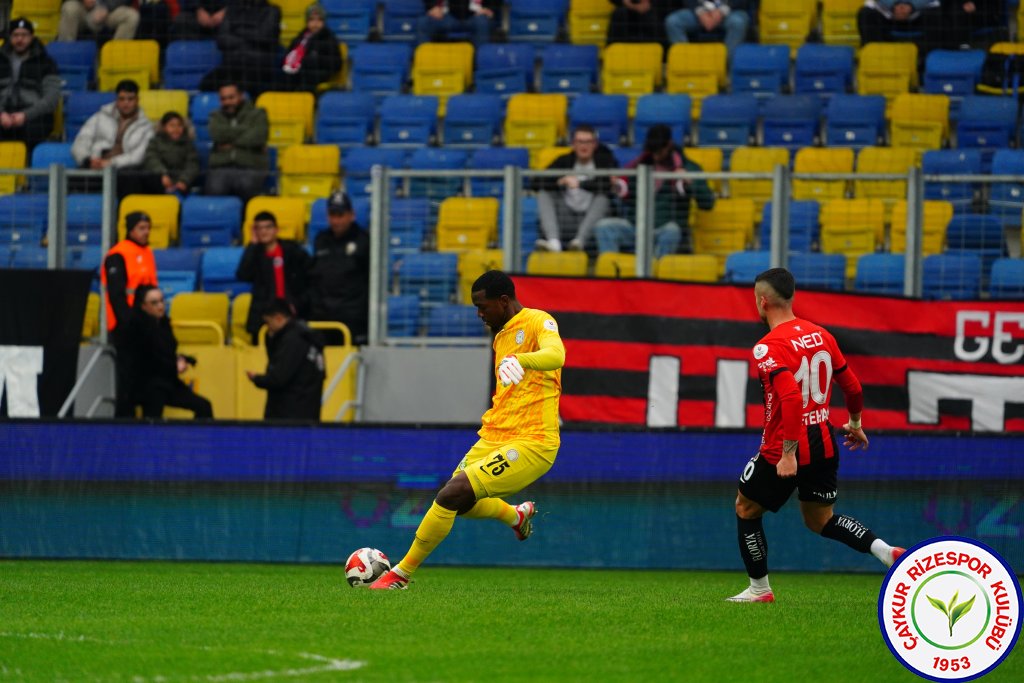 NATURA DÜNYASI GENÇLERBİRLİĞİ 2 - 2 ÇAYKUR RİZESPOR A.Ş.