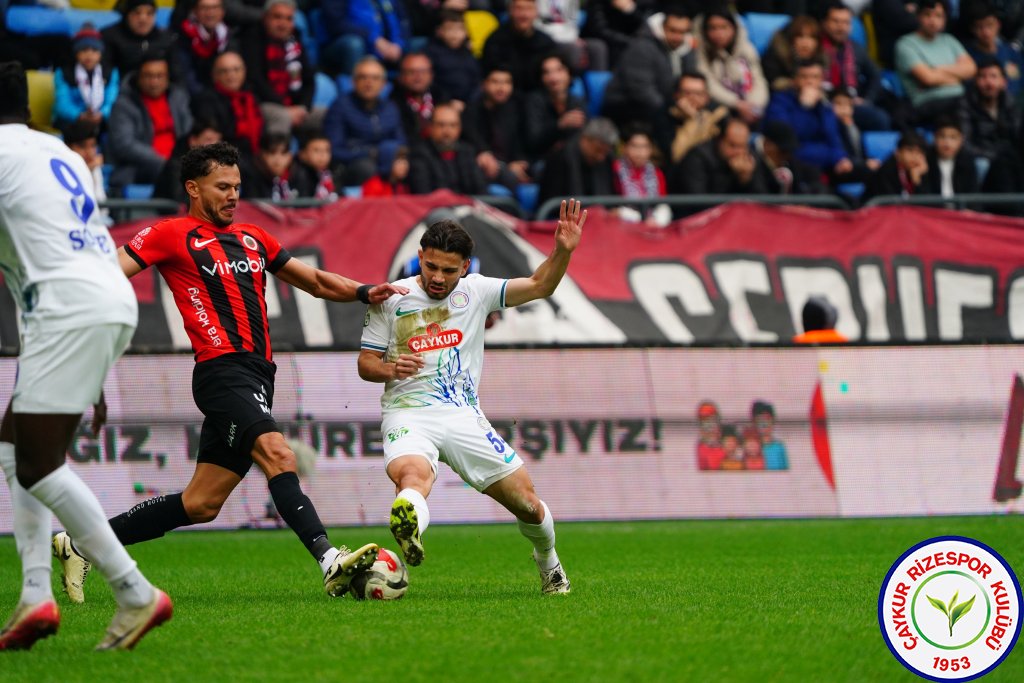 NATURA DÜNYASI GENÇLERBİRLİĞİ 2 - 2 ÇAYKUR RİZESPOR A.Ş.