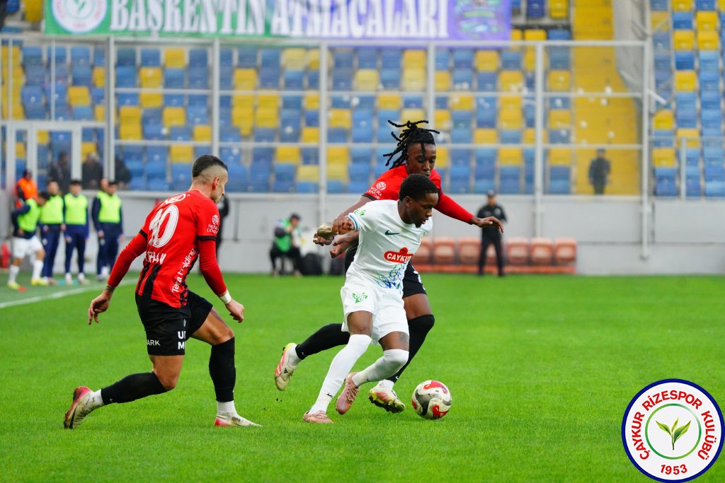 NATURA DÜNYASI GENÇLERBİRLİĞİ 2 - 2 ÇAYKUR RİZESPOR A.Ş.
