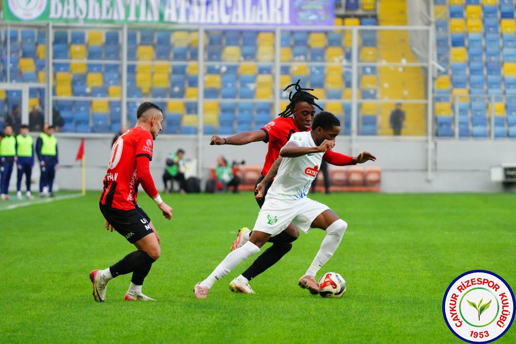 NATURA DÜNYASI GENÇLERBİRLİĞİ 2 - 2 ÇAYKUR RİZESPOR A.Ş.