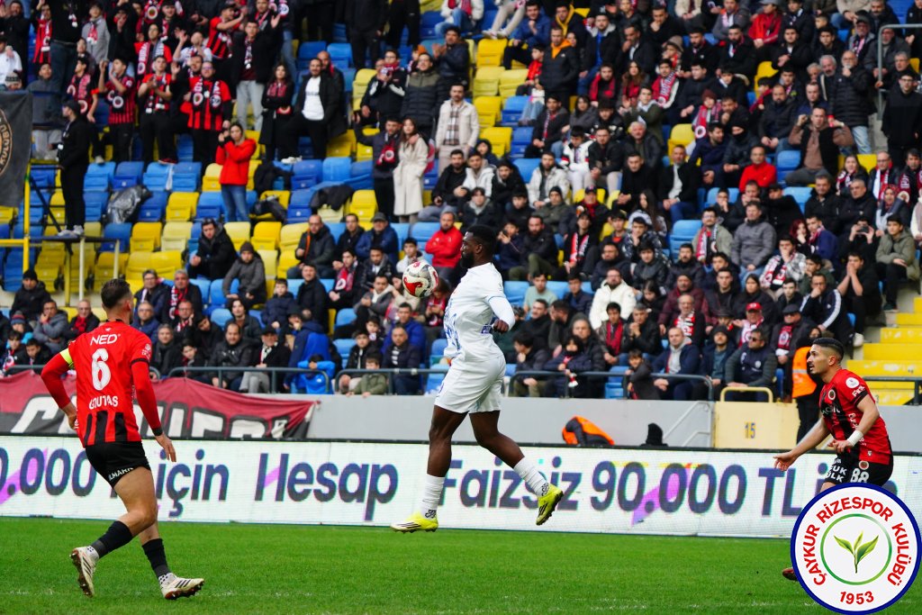 NATURA DÜNYASI GENÇLERBİRLİĞİ 2 - 2 ÇAYKUR RİZESPOR A.Ş.