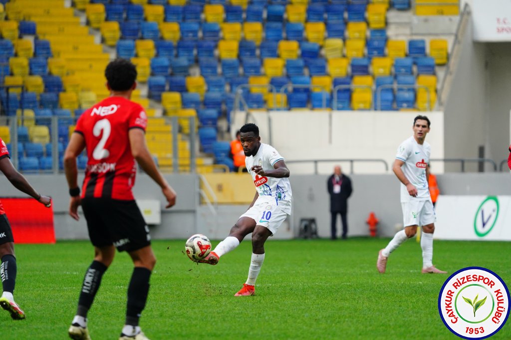 NATURA DÜNYASI GENÇLERBİRLİĞİ 2 - 2 ÇAYKUR RİZESPOR A.Ş.