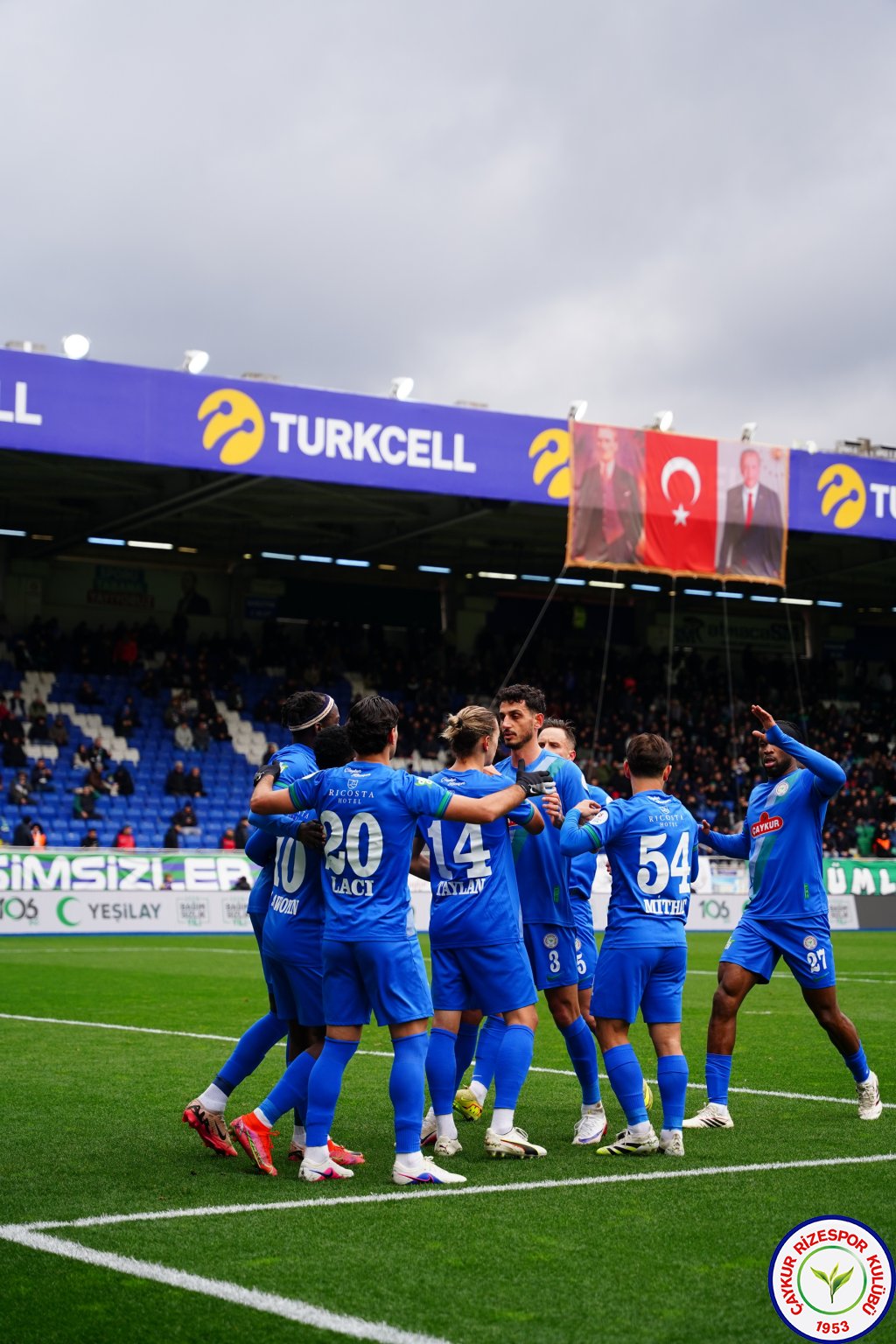 ÇAYKUR RİZESPOR A.Ş. 1 - 0 HESAP.COM ANTALYASPOR