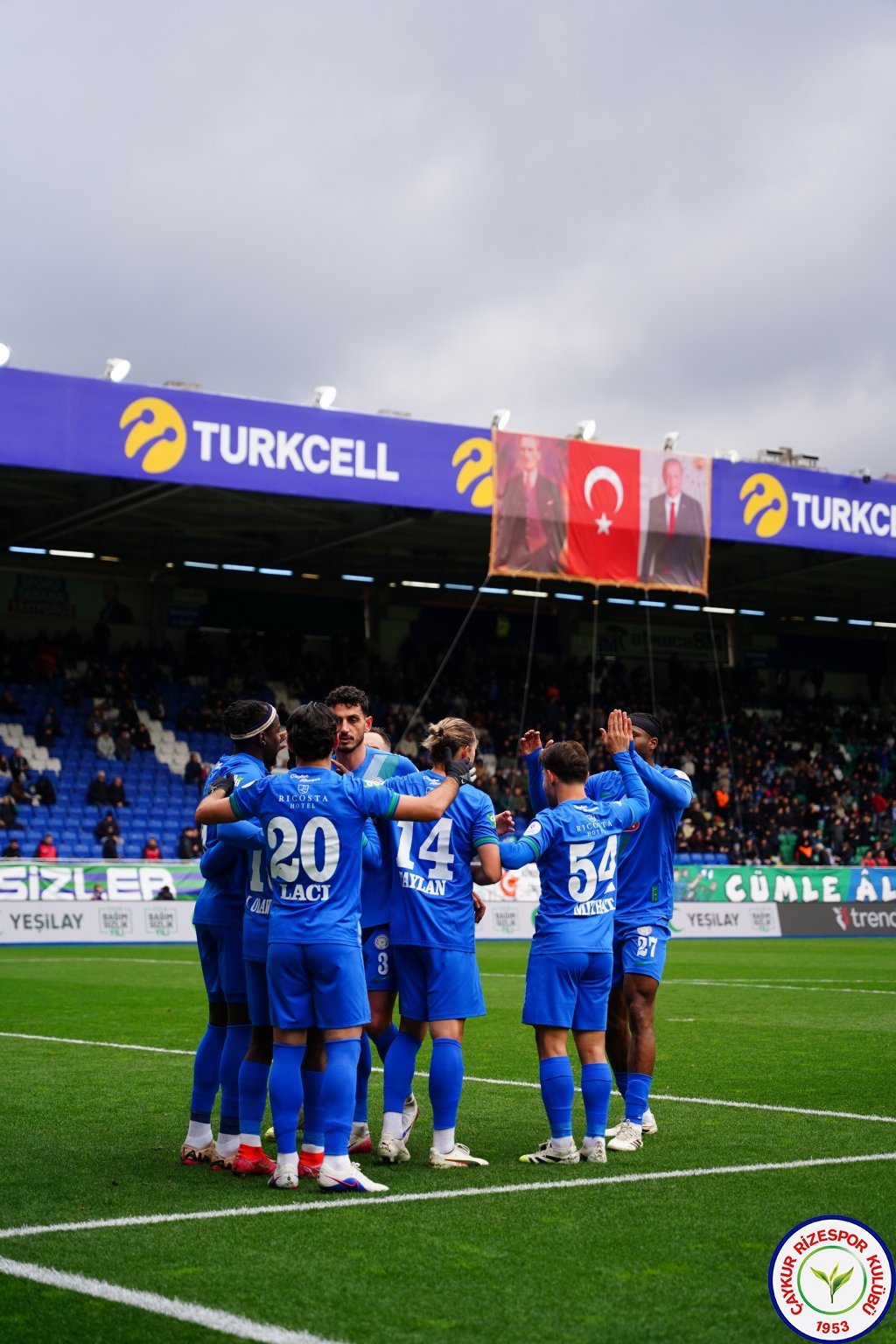 ÇAYKUR RİZESPOR A.Ş. 1 - 0 HESAP.COM ANTALYASPOR