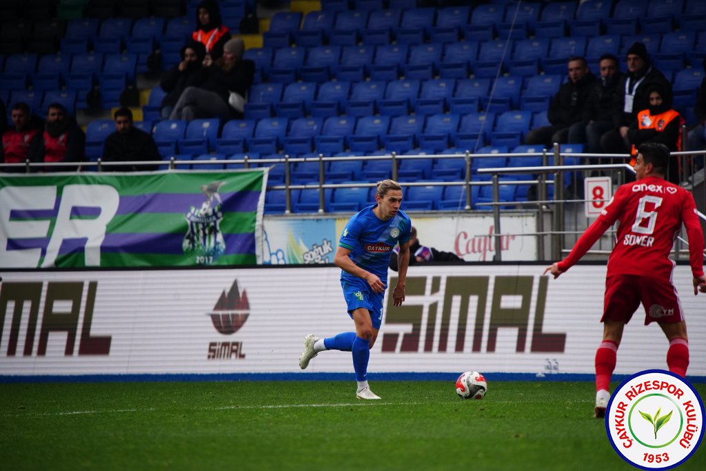 ÇAYKUR RİZESPOR A.Ş. 1 - 0 HESAP.COM ANTALYASPOR