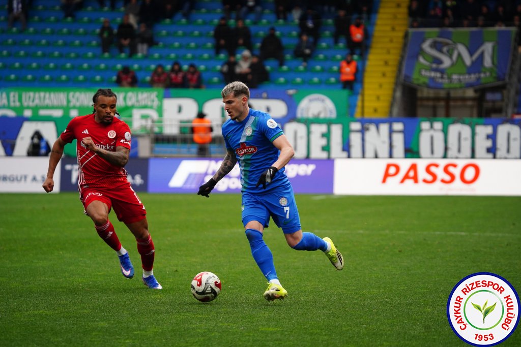 ÇAYKUR RİZESPOR A.Ş. 1 - 0 HESAP.COM ANTALYASPOR