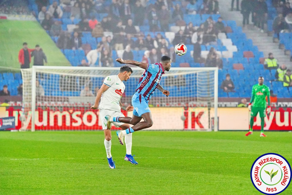 TRABZONSPOR 1 - 0 ÇAYKUR RİZESPOR