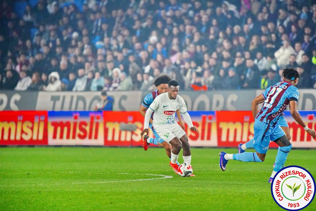 TRABZONSPOR 1 - 0 ÇAYKUR RİZESPOR