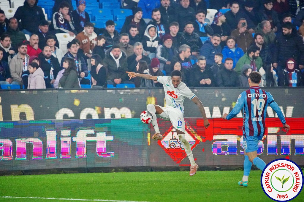 TRABZONSPOR 1 - 0 ÇAYKUR RİZESPOR