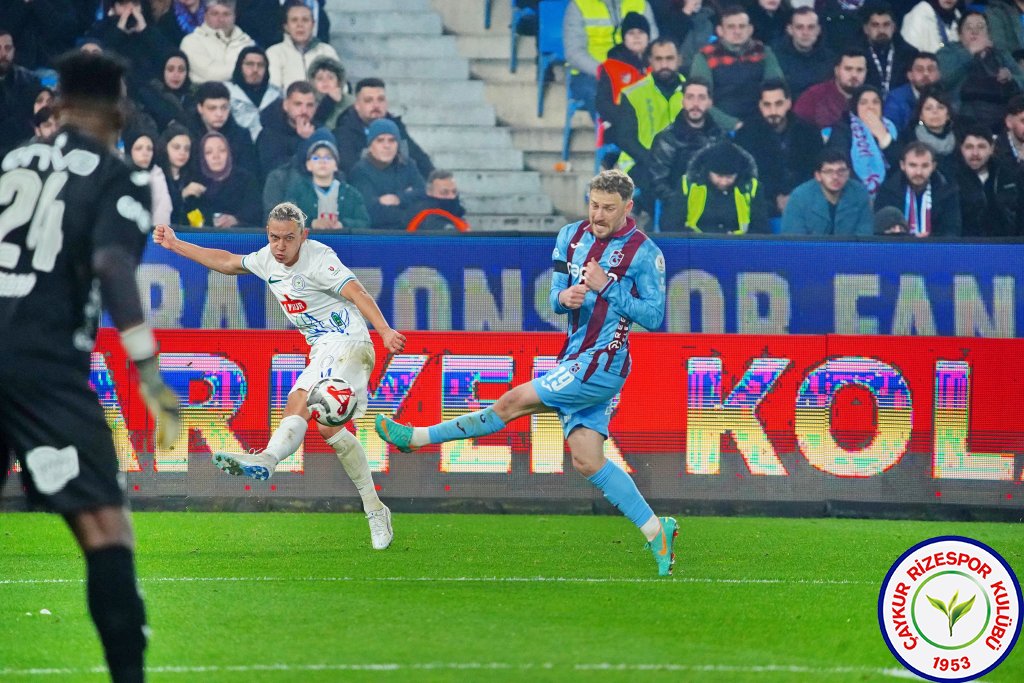 TRABZONSPOR 1 - 0 ÇAYKUR RİZESPOR