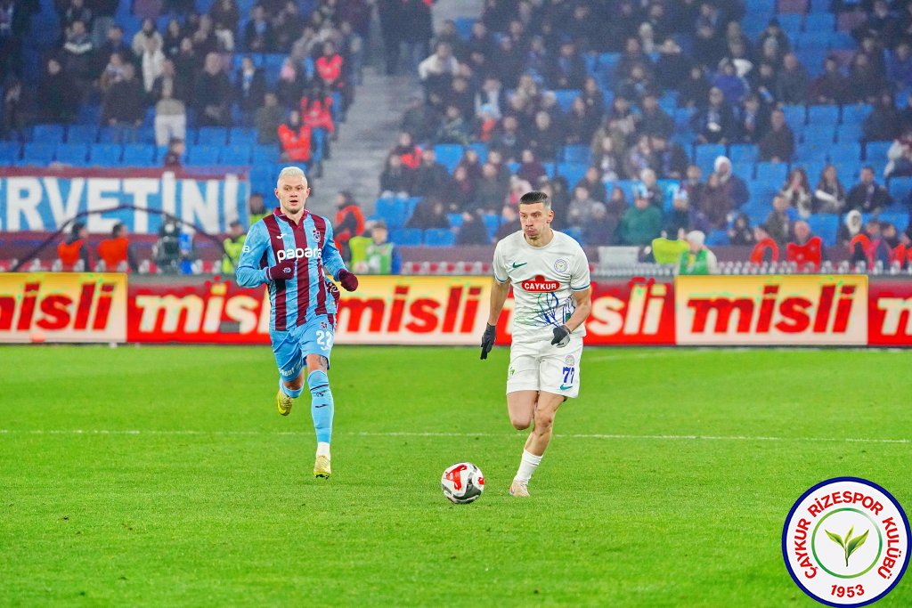 TRABZONSPOR 1 - 0 ÇAYKUR RİZESPOR