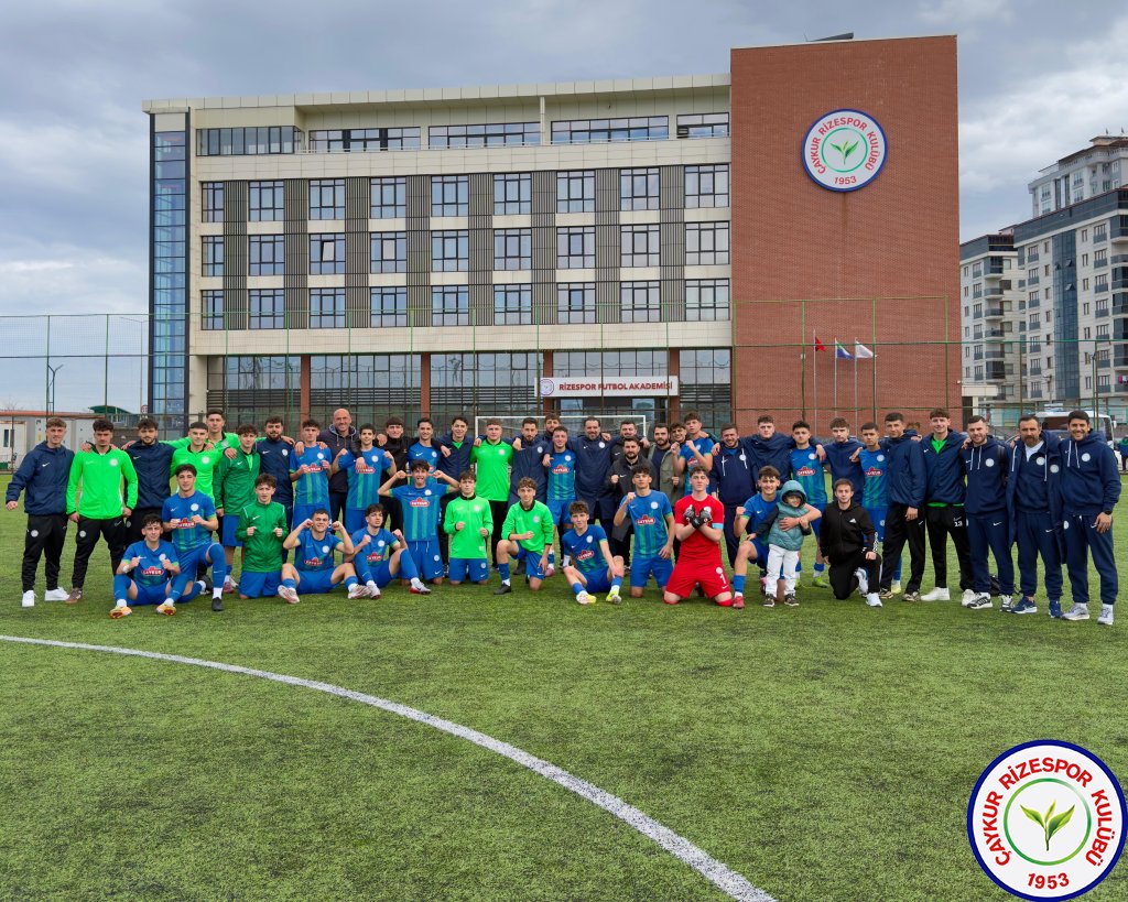 Rizespor U17 takımımız 61 puanla grubunu lider tamamladı