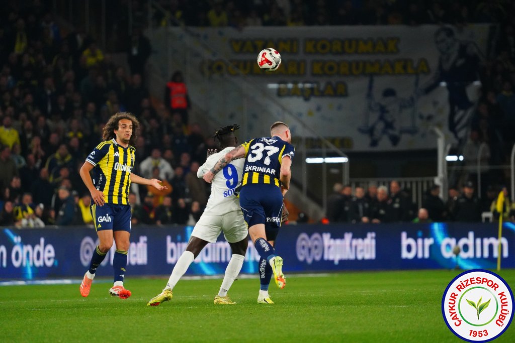 FENERBAHÇE 2 - 2 ÇAYKUR RİZESPOR
