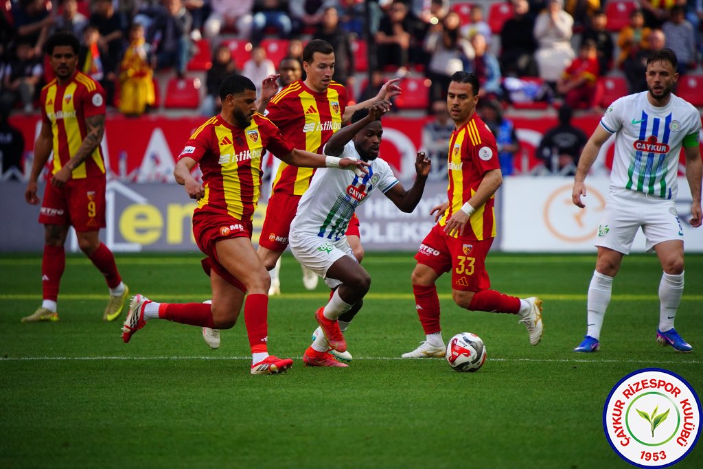 ZECORNER KAYSERİSPOR 2 - 0 ÇAYKUR RİZESPOR A.Ş.