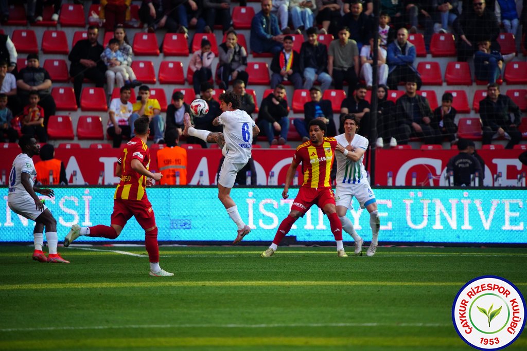 ZECORNER KAYSERİSPOR 2 - 0 ÇAYKUR RİZESPOR A.Ş.