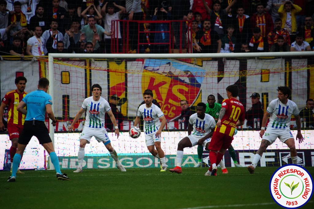 ZECORNER KAYSERİSPOR 2 - 0 ÇAYKUR RİZESPOR A.Ş.