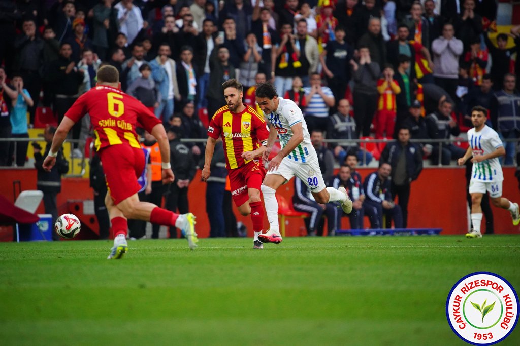 ZECORNER KAYSERİSPOR 2 - 0 ÇAYKUR RİZESPOR A.Ş.