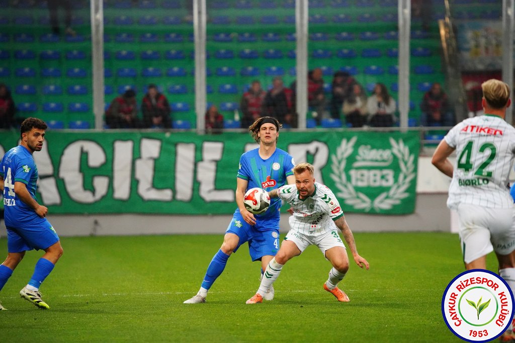ÇAYKUR RİZESPOR 3 - 2 TÜMOSAN KONYASPOR