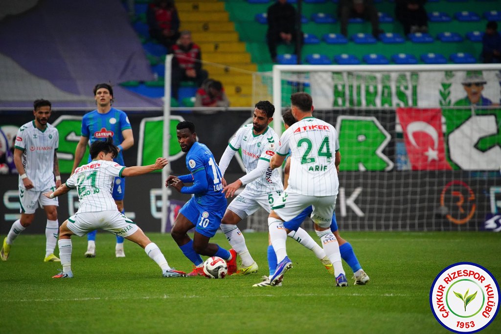 ÇAYKUR RİZESPOR 3 - 2 TÜMOSAN KONYASPOR