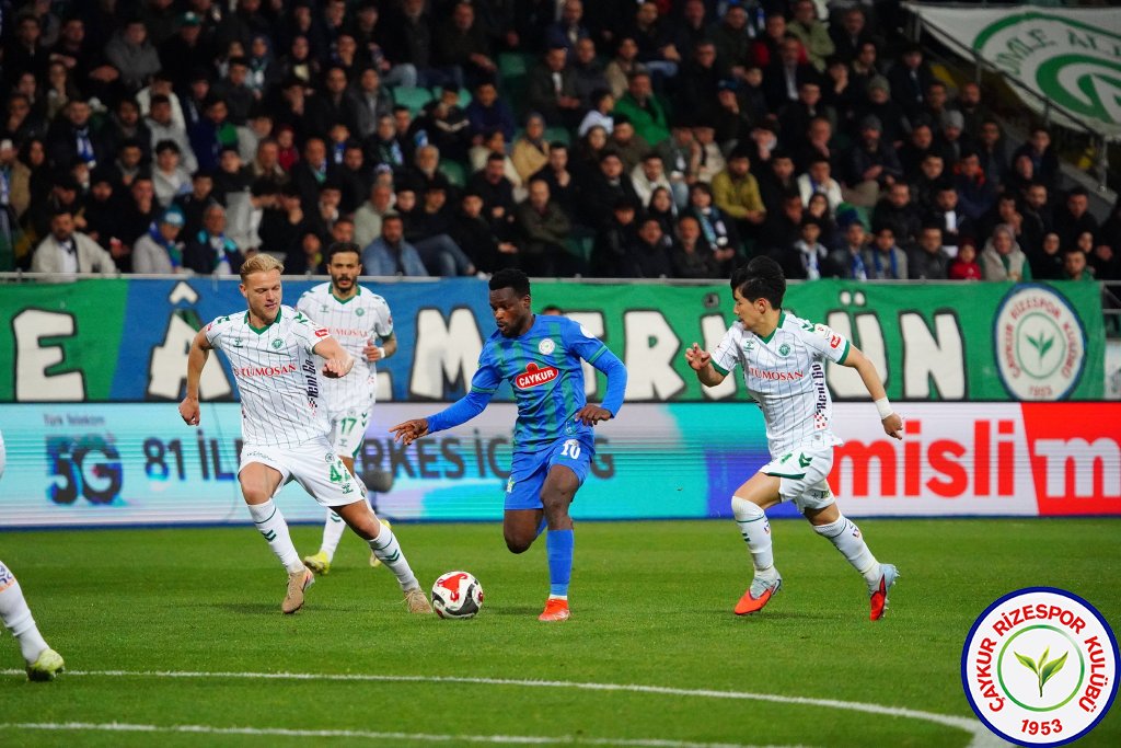 ÇAYKUR RİZESPOR 3 - 2 TÜMOSAN KONYASPOR