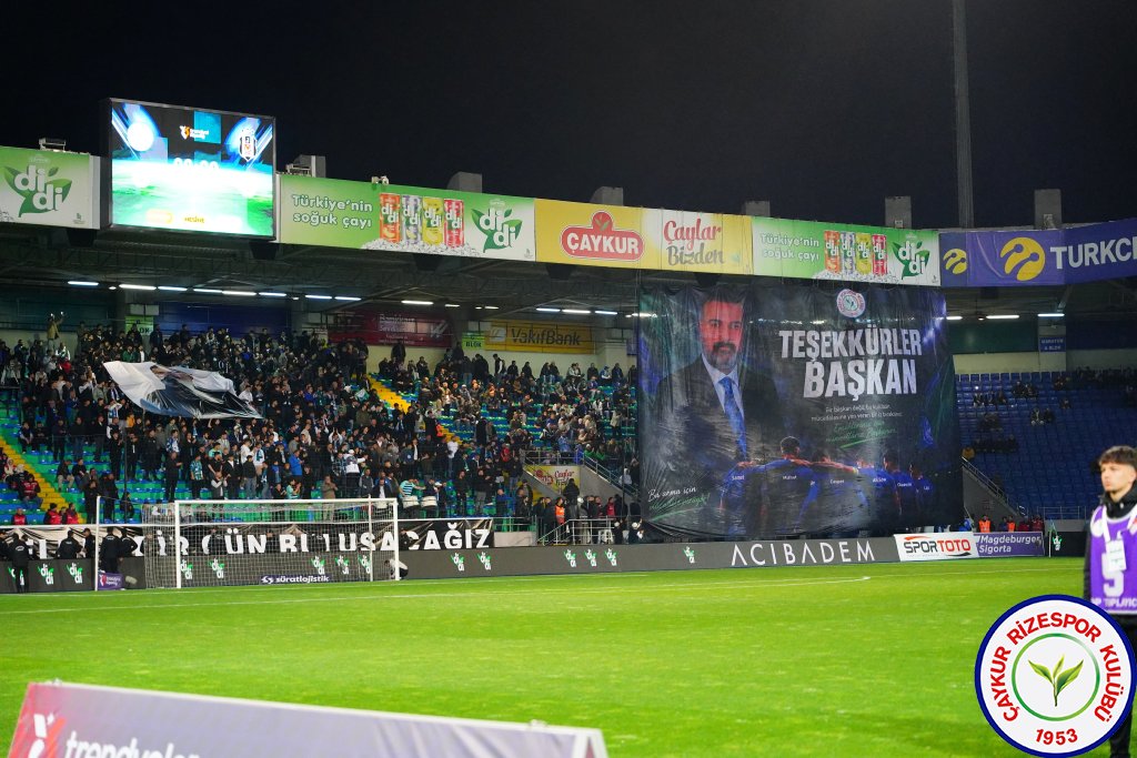 ÇAYKUR RİZESPOR 2 - 2 BEŞİKTAŞ