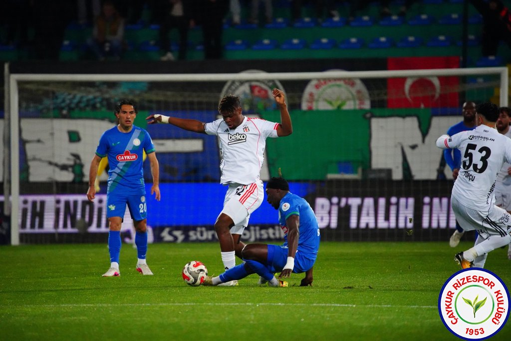 ÇAYKUR RİZESPOR 2 - 2 BEŞİKTAŞ