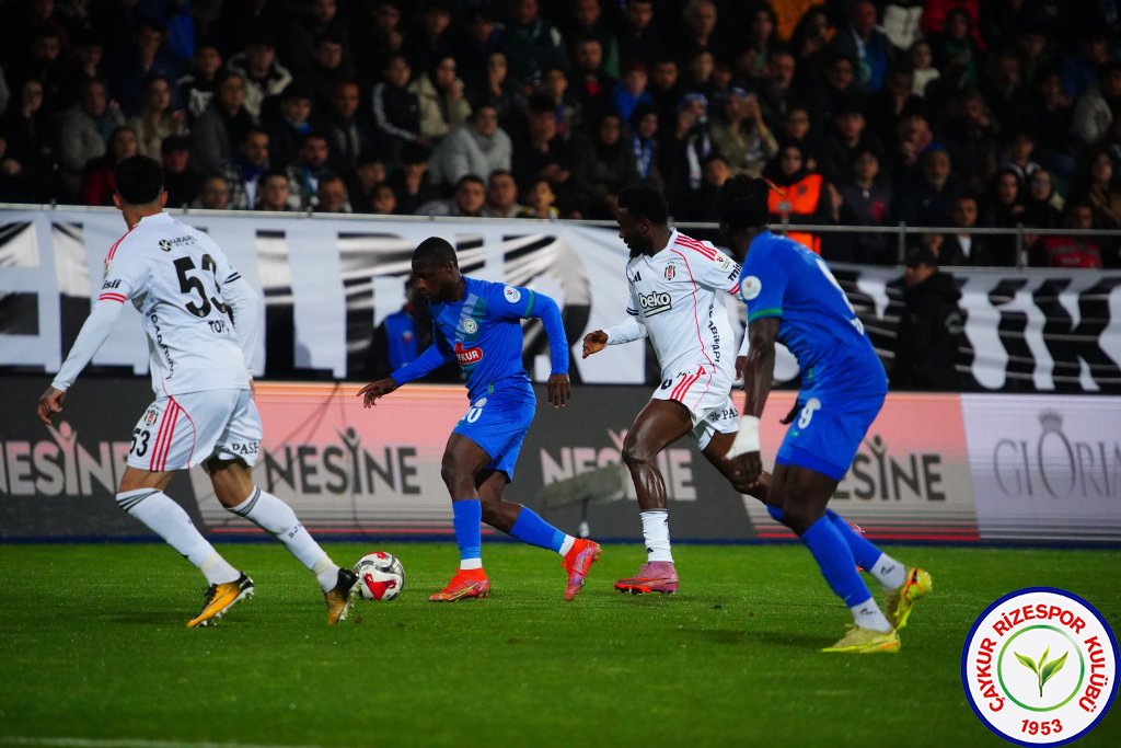 ÇAYKUR RİZESPOR 2 - 2 BEŞİKTAŞ
